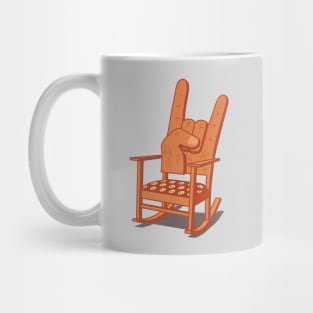 This Chair Rocks! - funny rock 'n' roll rocking chair joke Mug